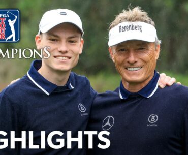 Bernhard and Jason Langer’s winning highlights from PNC Championship | 2023