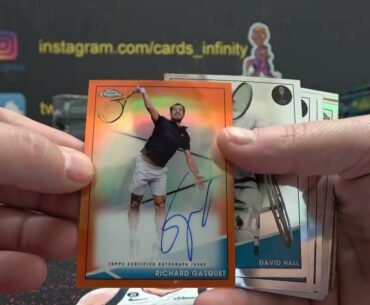 2021 Topps Chrome Tennis Hobby 6 Box #s Break