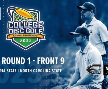 2023 College Disc Golf National Championship | DI - Team R1F9 | Emporia State, North Carolina State