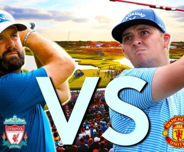 Pro VS Pro HILARIOUS match at Ryder Cup course