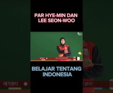 PARK HYE-MIN dan LEE SEON-WOO belajar tentang INDONESIA BUMEGA #megawati #volleyball #sports #shorts
