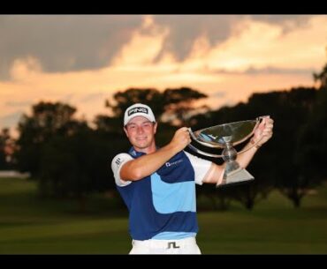 ‘A damn bad job’: Viktor Hovland lashes out at PGA Tour but stops short of jumping to LIV Golf