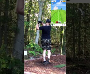 Otaru Country Club Old Course- Hole 3 #Shorts #Golf #Golfing #SimGolf #GarminR10 #GolfSimulator #fyp