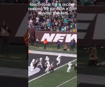 99 yards interception touchdown by dolphins #dolphins #foryou #short #interception #gymnast #track