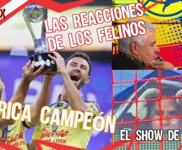 América GANA la 14 vs Tigres, Show de Nahuel, el Festejo de Álvaro Morales, Tuca Pierde su Bigote