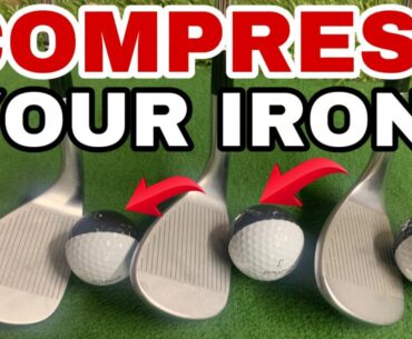 “Get Your WEIGHT FORWARD and ARMS STRAIGHT" This is the #1 Golf Swing Key for Incredible Golf Shots