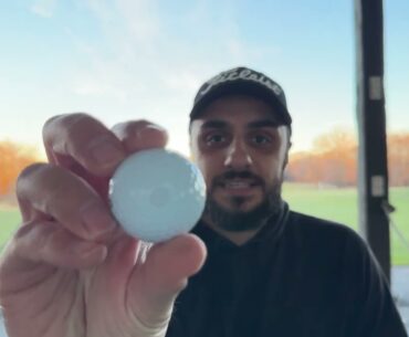 HITTING THE WORLD'S LOUDEST GOLF BALL (SHOCK'D GOLF BALL)