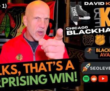 REKAP: 🏒 Chicago Blackhawks 3-2 win over Colorado Avalanche. ‘That’s a surprising win!’