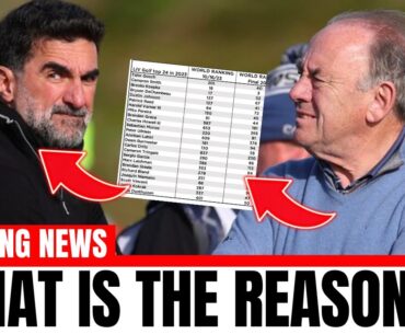 Official Golf World Rankings make 2 BIG CHANGES...There is ONE reason why!