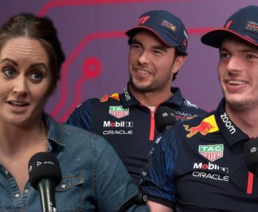 Max and Checo Reflect On The 2023 F1 Season | Talking Bull