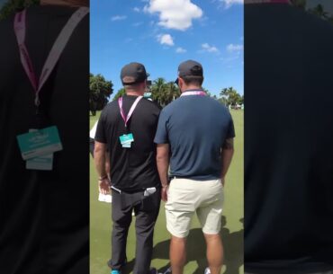 Talor Gooch makes practice rounds fun! Yes someone makes it but not who you expect.