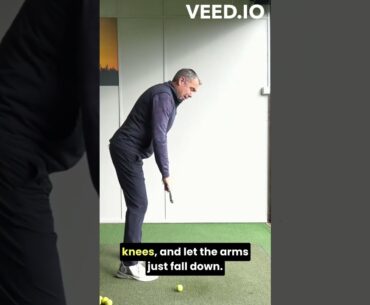 Focus on setting up the correct distance from the golf ball  #golfshots #golfer #golfingtips #golf