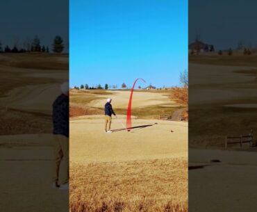 Firefighter Captain Brian not happy with this tee ball #golf #shorts