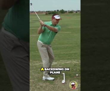 The Single Plane Address makes Moe's Swing Simple #golf #gravesgolf #golftips #golfinstruction