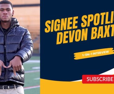 On300 EDGE Devon Baxter on WHY he signed with Michigan!! | #GoBlue