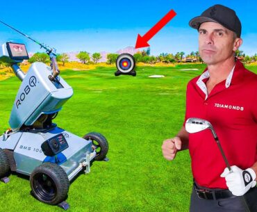 INSANE Wedge CHALLENGE vs Golf ROBOT!