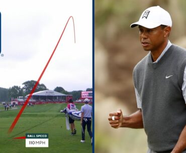 Hole-outs that get increasingly longer (1-200 yards)