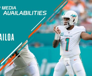 Tua Tagovailoa meets with the media | Miami Dolphins