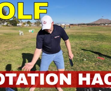 THE ULTIMATE GOLF ROTATION HACK w TOUR COACH MARCUS BELL @GRFGolf #golf