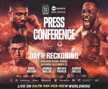 Day Of Reckoning: Press Conference - Joshua Vs Wallin, Wilder, Bivol, Opetaia