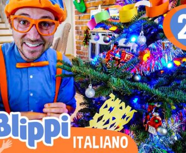 Blippi addobba l’albero di Natale | Blippi | Moonbug Kids - Cartoni Animati