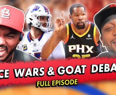 Predicting the NFL race war game, Durant vs. Steph Curry, Ja Morant returns | Jenkins and Jonez
