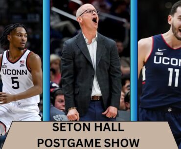 *LIVE POSTGAME SHOW* How Bout Them Huskies: #5 UConn @ Seton Hall Postgame Show