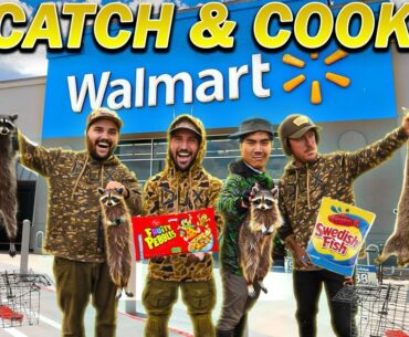 WALMART Trapping RACCOON Catch Clean Cook! ( FLAIR'S RANCH )