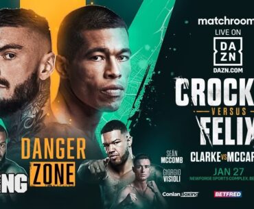 Lewis Crocker vs Jose Felix set for Belfast on DAZN - Boxing News