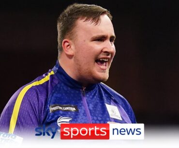 Luke Littler: 'If my A-game is there, why can't I win World Darts Championship?'