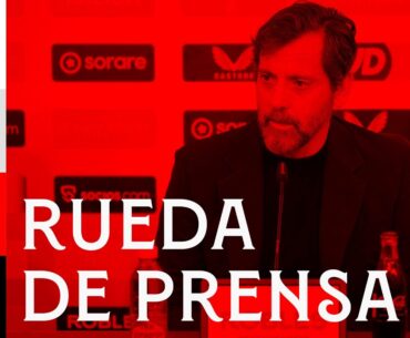 🗣 Rueda de prensa previa al #AtletiSevillaFC | EN DIRECTO