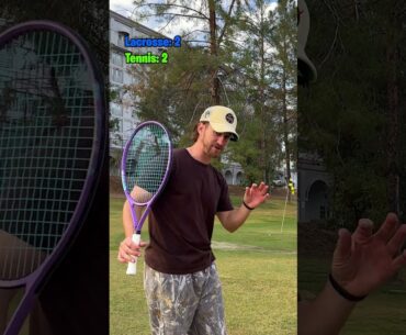 Lacrosse Vs Tennis!! (Which is the BEST Sport For Golf??)