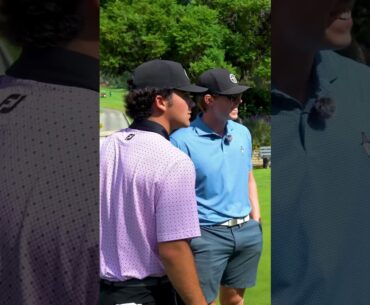 PLAYING GOLF WITH A COMEDIAN! #golf #golfer #golfshorts #golflife #shorts
