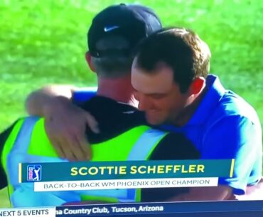 Scottie Scheffler wins the WM Phoenix Open 2023 ⛳️🎉🎊 2-13-23