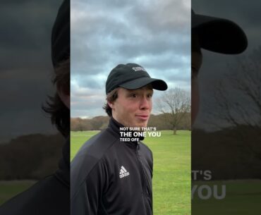 The guy who always “FINDS” his ball