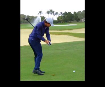What Stands Out To You Charlie Woods Slo-Mo Golf Swing #golf