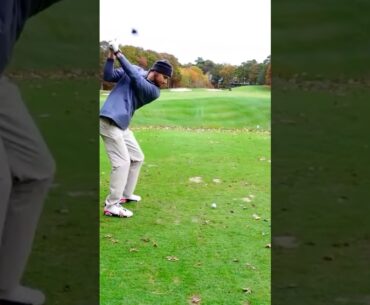 2 of the best golf shots you will ever see #golf #shorts