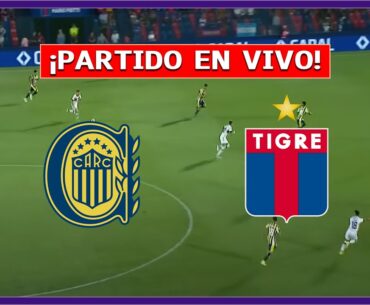 🔴 ROSARIO CENTRAL vs TIGRE EN VIVO y CON IMAGEN⚽ LIGA SENIOR FÚTBOL ARGENTINO| LA SECTA DEPORTIVA