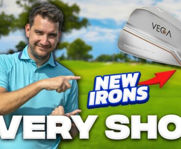 EVERY SHOT with the BEST IRONS EVER