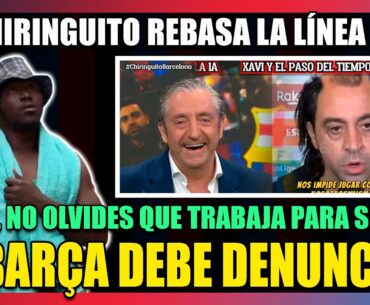 😡¡EL BARÇA DEBE DENUNCIAR a EL CHIRINGUITO!😡PEDREROL Y CIA. RIDICULIZAN A XAVI utilizando IA!!🤮🤮