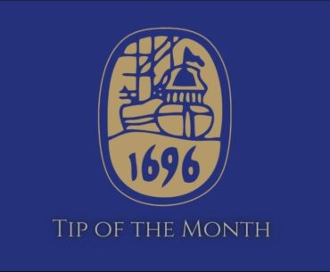Tip of the Month December