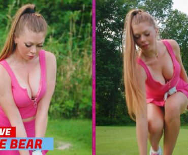 Watch What Happens When Claire Bear Tries Golf Swing... You Won't Believe What Happens Next!
