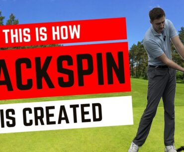 This Is How BACKSPIN Is Created in Golf!