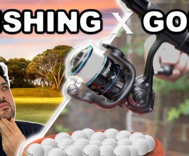 Golf Ball On a Fishing Rod - IT WORKED!