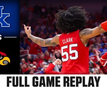 Kentucky vs. Louisville Full Game Replay | 2023-24 ACC Men’s Basketball