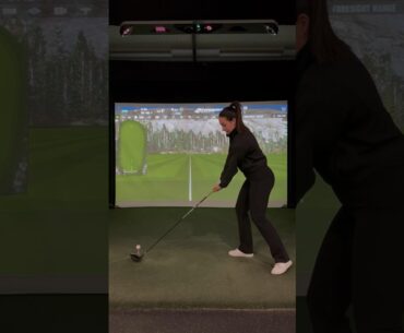One leg drill keeps you balanced around your centre! #golfdrills #golf #golfswing