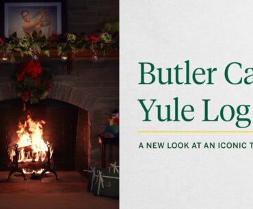 Butler Cabin Yule Log | The Masters