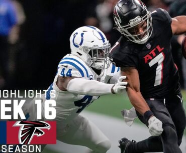 Indianapolis Colts vs. Atlanta Falcons Game Highlights | NFL 2023 Week 16