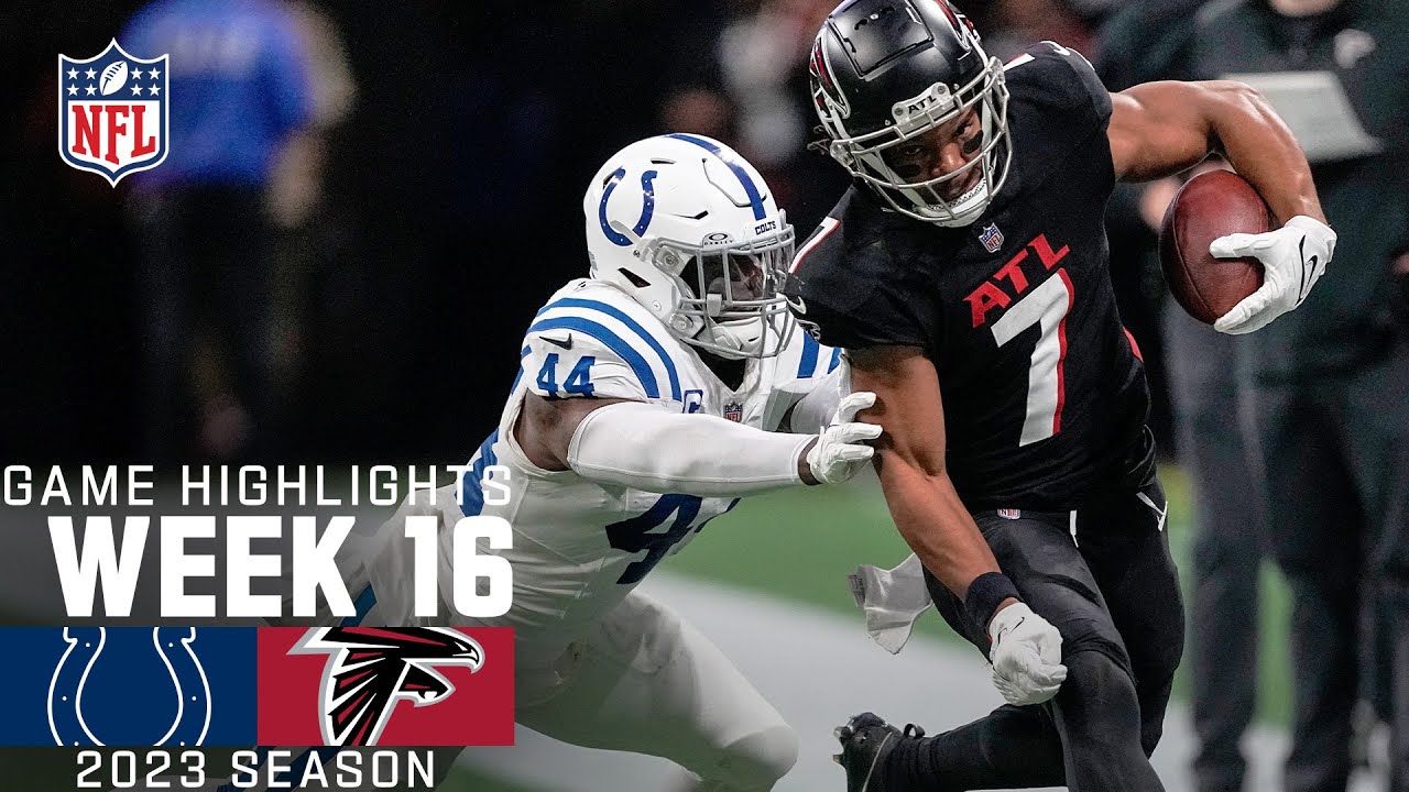 Indianapolis Colts vs. Atlanta Falcons Game Highlights | NFL 2023 Week 16 Indianapolis Colts vs. Atlanta Falcons Game Highlights | NFL 2023 Week 16
