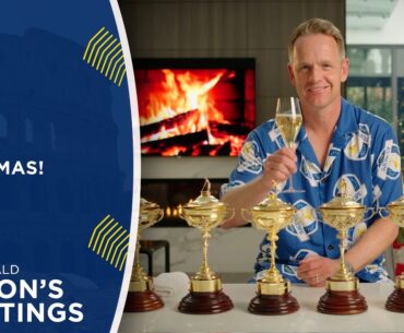 Merry Christmas from the Ryder Cup